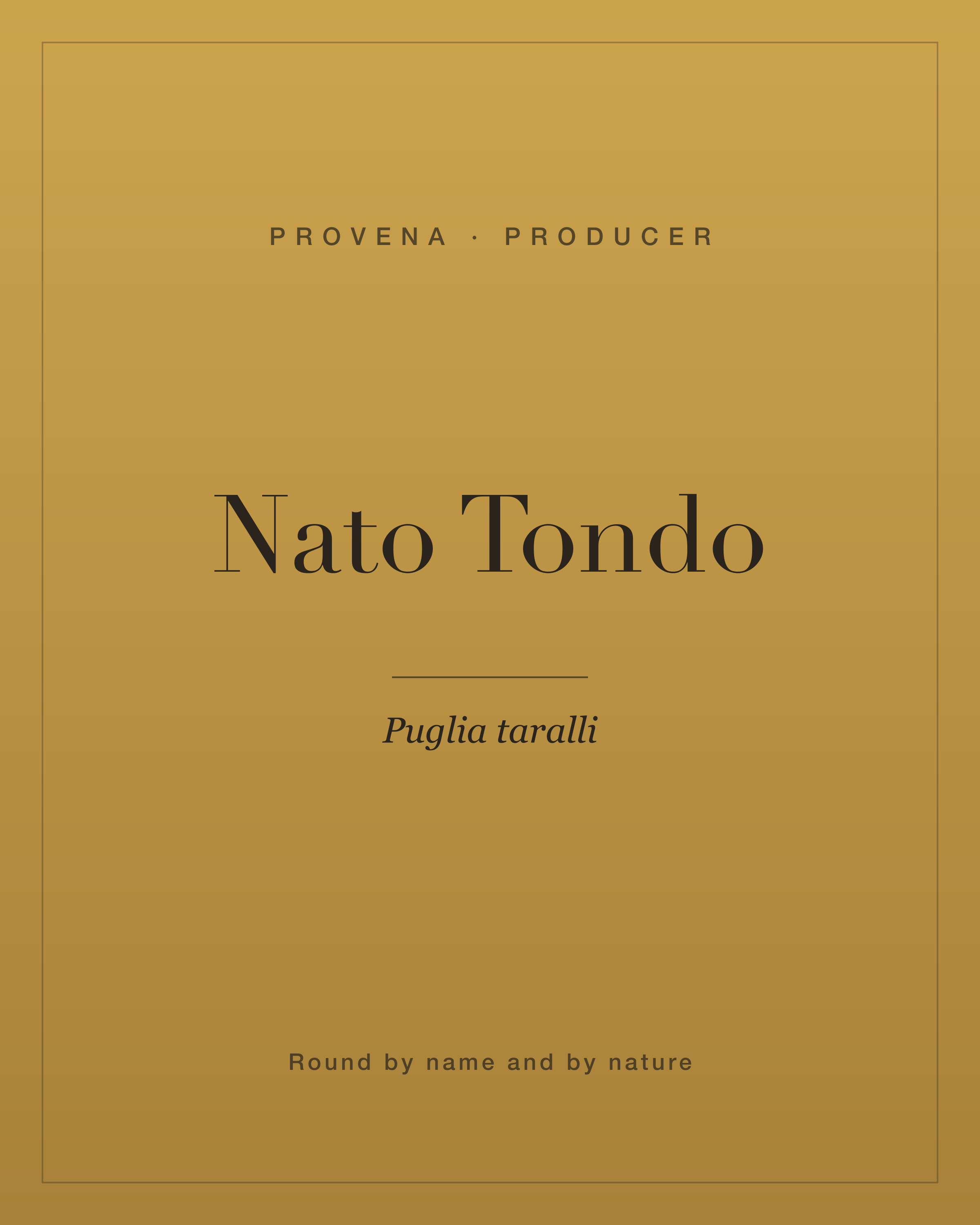 Nato Tondo — Provena producer