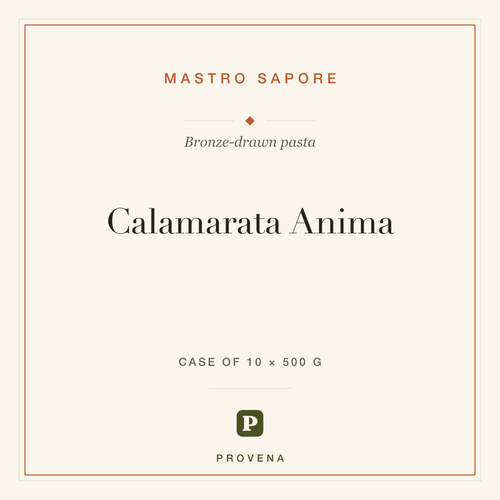 Calamarata Anima — Mastro Sapore, Provena label