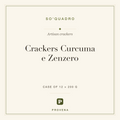 Crackers Curcuma e Zenzero — So'Quadro, Provena label