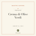 Crema di Olive Verdi — Mastro Sapore, Provena label