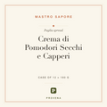 Crema di Pomodori Secchi e Capperi — Mastro Sapore, Provena label