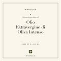 Olio Extravergine di Oliva Intenso — Manolea, Provena label