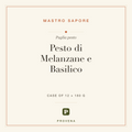 Pesto di Melanzane e Basilico — Mastro Sapore, Provena label