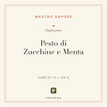 Pesto di Zucchine e Menta — Mastro Sapore, Provena label