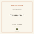 Strozzapreti — Mastro Sapore, Provena label