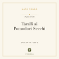 Taralli ai Pomodori Secchi — Nato Tondo, Provena label