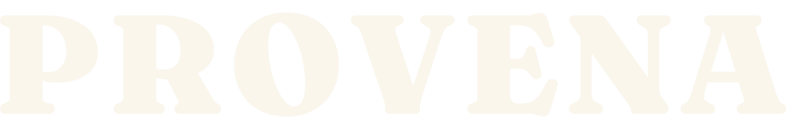 Logo Provena (crema)